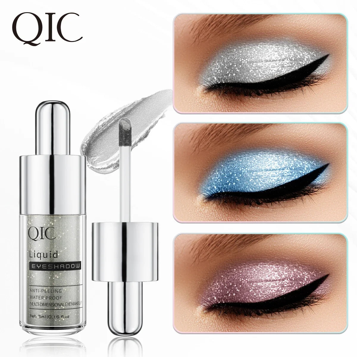 Diamond Sparkling Glitter Liquid Eyeliner – Waterproof & Quick Dry
