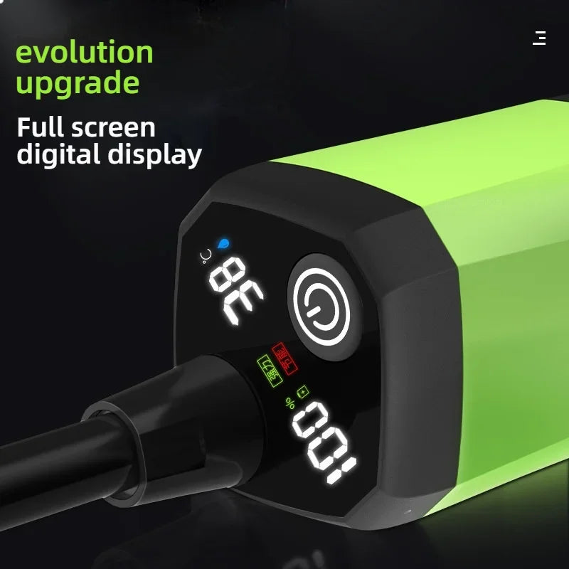 Portable Camping Shower 6000mAh Electric Pump & LED Display