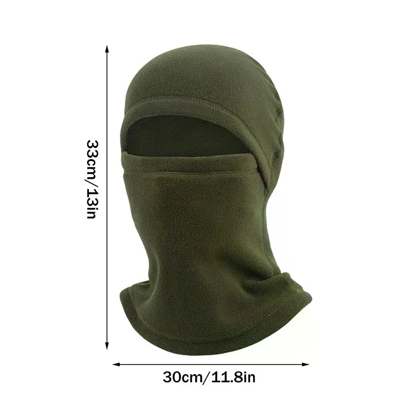 Winter Fleece Balaclava Full Face Mask – Windproof Ski Ride