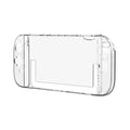 Clear Shockproof PC Protective Case for Nintendo Switch 2
