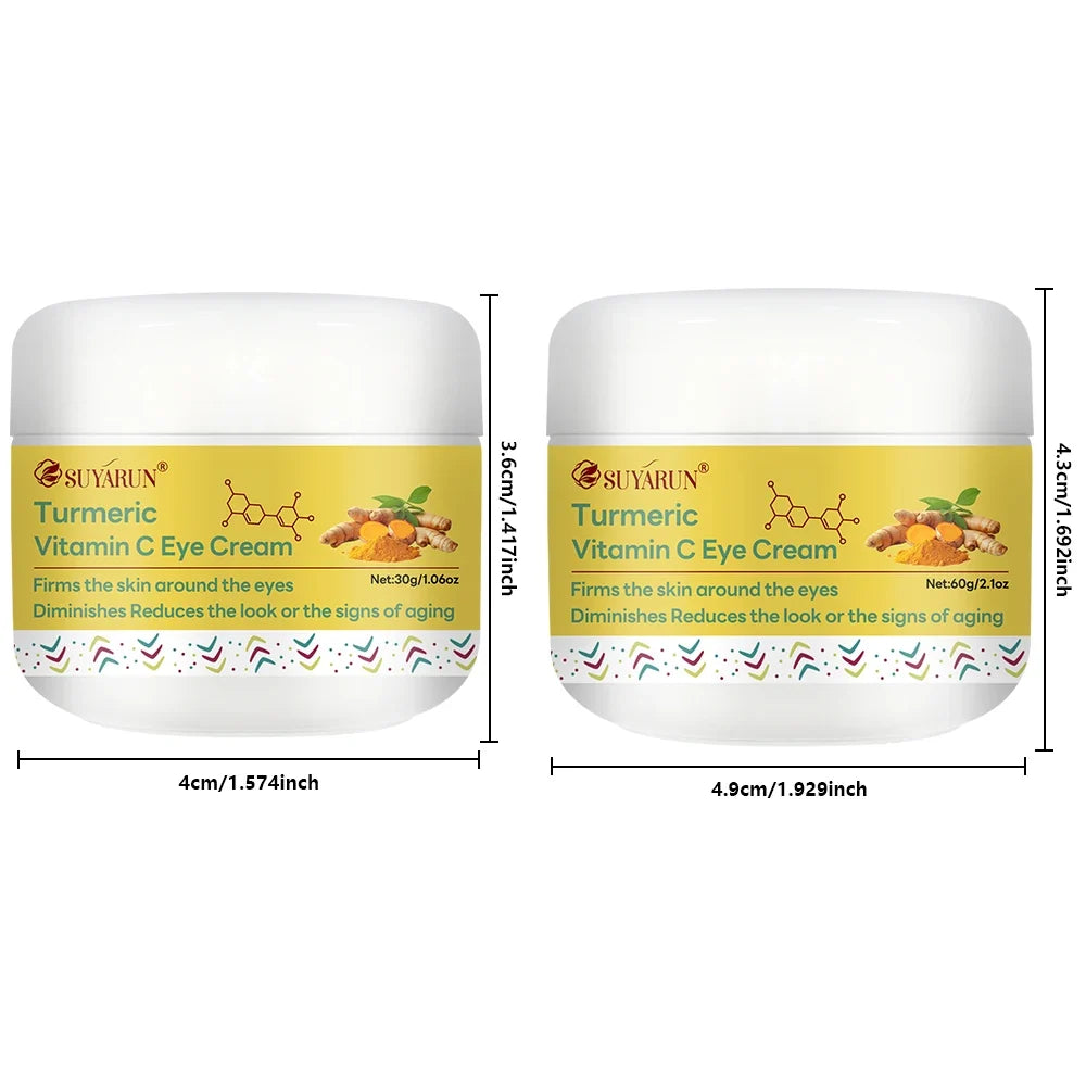 SUYARUN Eye Cream – Turmeric & Vitamin C Brightening Formula