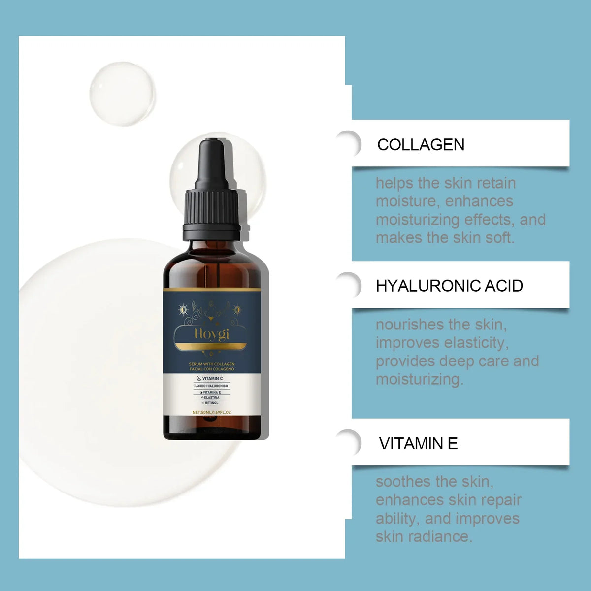Hoygi Collagen Face Serum | Firming & Moisturizing 50ml