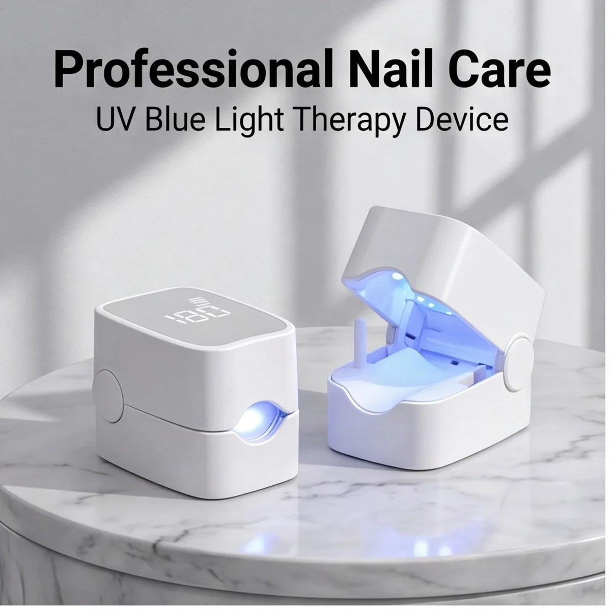 Nail Care Equipment Blue Light UV Lamp Hands Feet Manicure Pedicure