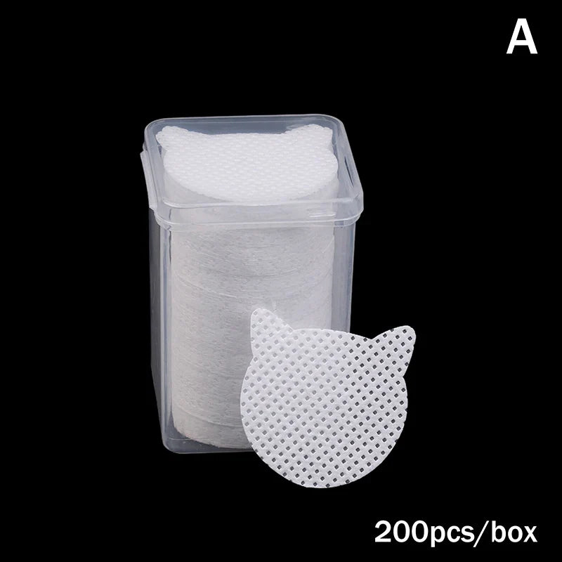 Eyelash Extension Glue Cleaner Wipes 200/600 Pcs – Lash Pads