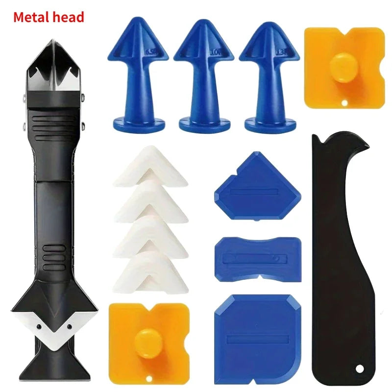 Versatile Silicone Caulking Professional Precision Tools Kitchens