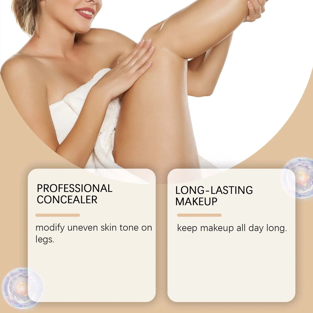OceAura Leg Makeup Cream | Body Foundation & Concealer 100g