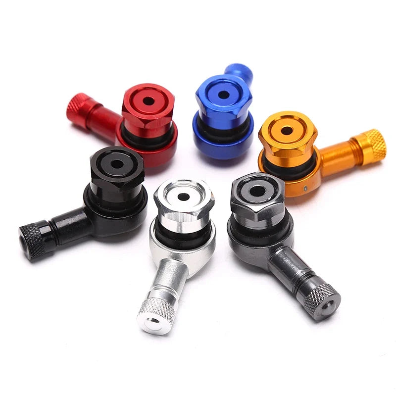 90° Aluminum Alloy Tubeless Valve Stem for Motorcycle Rim