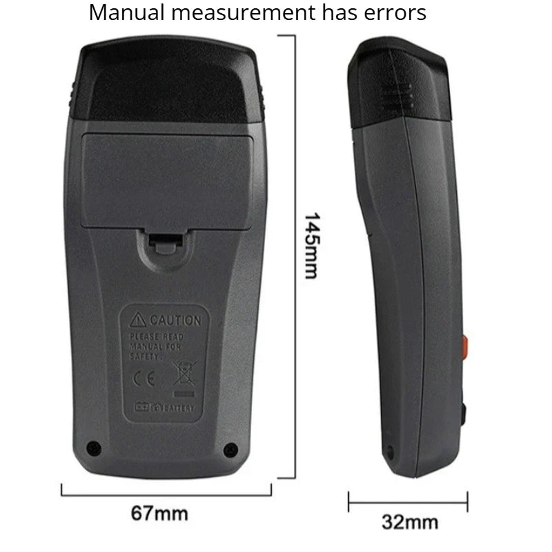 MT10 Wood Moisture Meter – Digital Hygrometer & Wall Detector