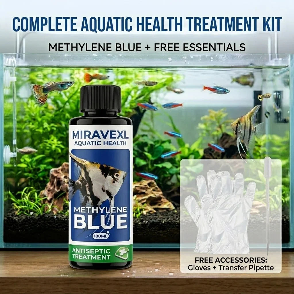 100ml Methylene Blue Aquarium Treatment – Ich, Fungus & Parasites