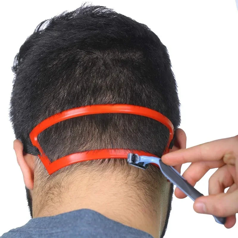 Neckline Shaping Guide Comb | Hair Trimming Ruler for Barbers
