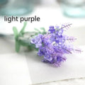 Artificial Lavender Bouquet – Silk Fake Flowers for Home & Wedding