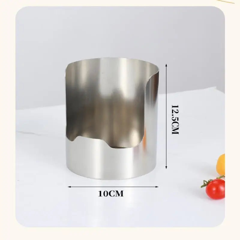 Stainless Steel Spoon & Spatula Holder – 2-in-1 Utensil Rack