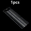 36-Piece Teardrop Nail Tips Display Rack | Gel Polish Practice