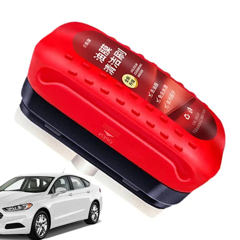 Automotive Oil Film Cleaning Brush Auto Rainproof Glass Remover All 1