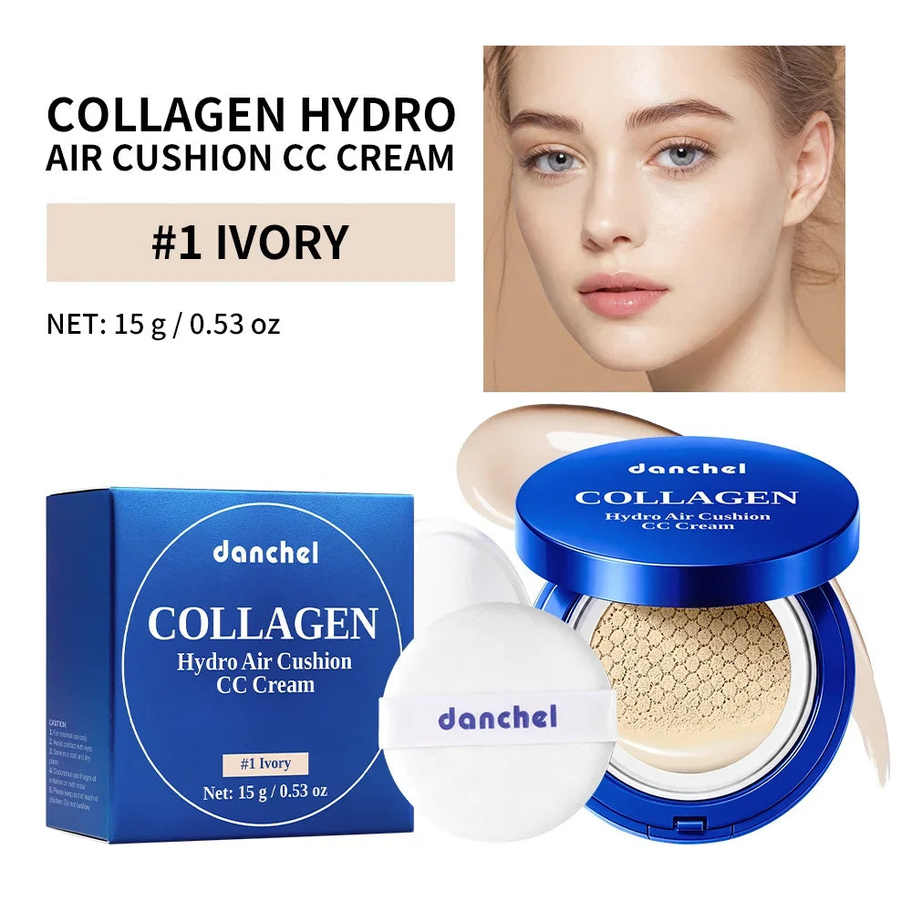 Collagen CC Cream Air Cushion Foundation – Hydrating & Brightening