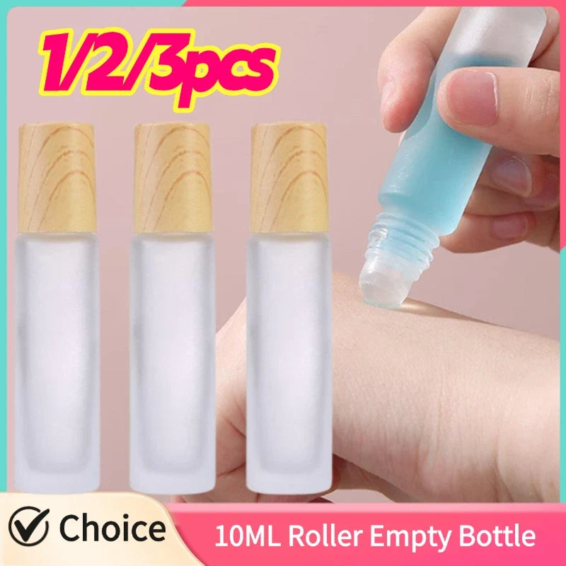 10ml Glass Roller Bottles for Essential Oils & Perfume | 1-3 Pack