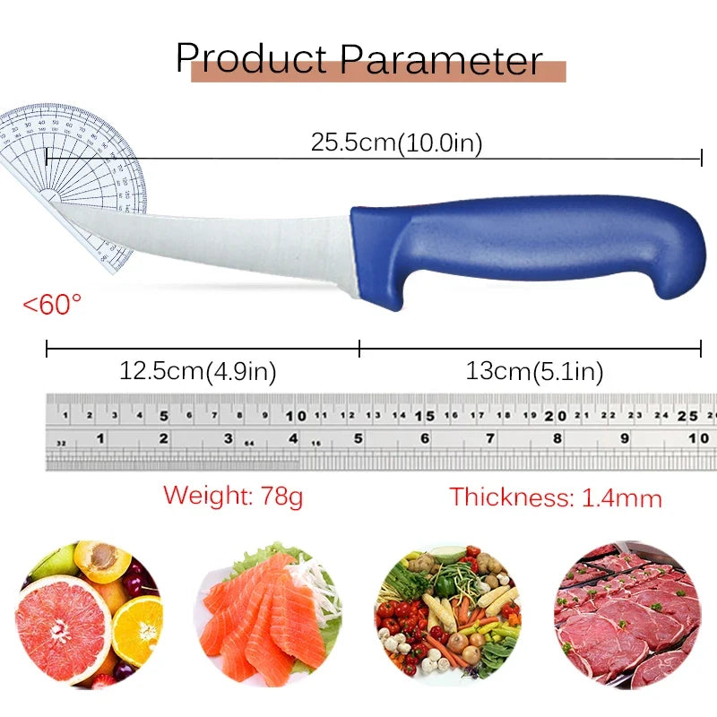Professional Boning Knife – Sharp Stainless Steel Butcher Knife