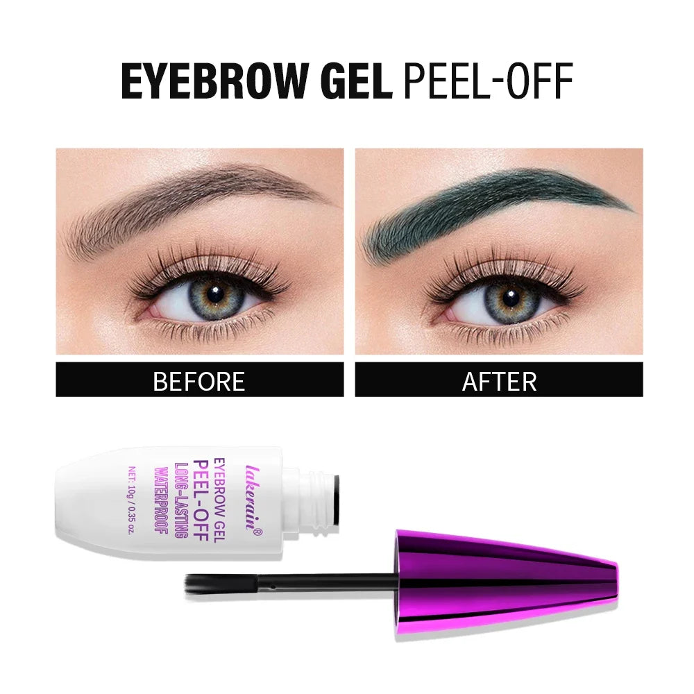 Peel-Off Eyebrow Tint Gel – Waterproof, 4 Shades | Brow Tint