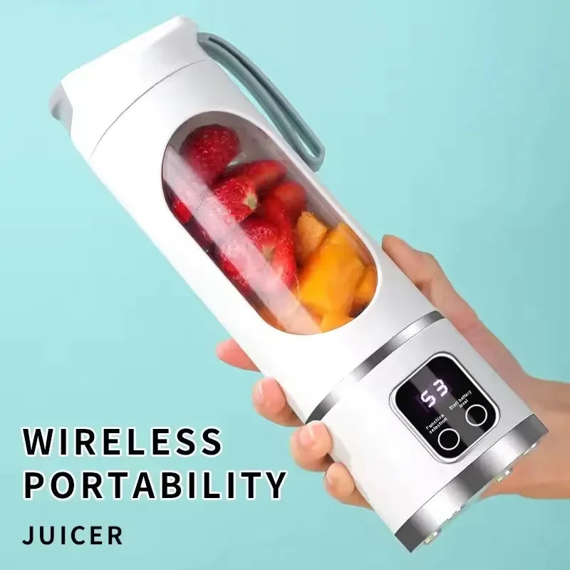 URGGU 450ML Mini USB Juicer Blender Cup – Digital Display