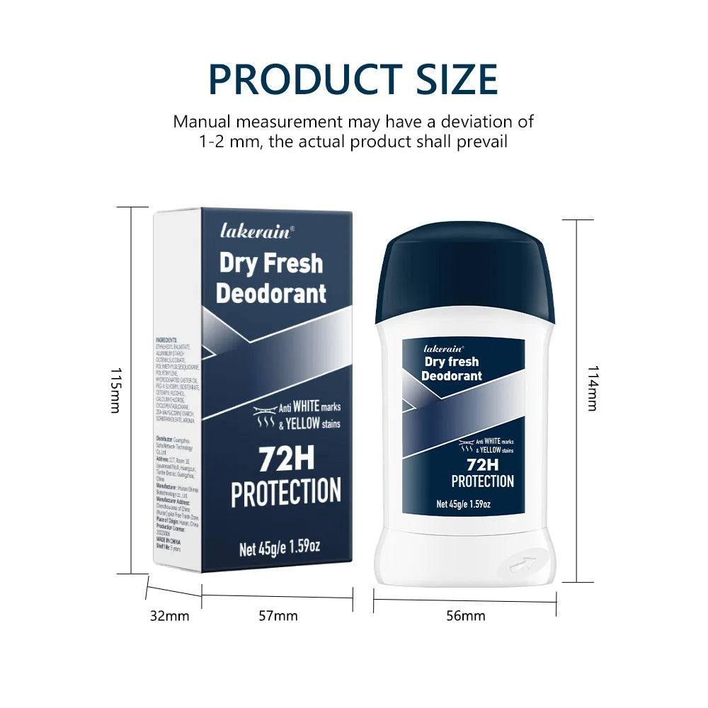 ibcccndc Men's Deodorant Cream – Long-Lasting Underarm Freshness