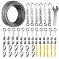 Sun Shade Sail Hardware Kit – 35M Stainless Steel Cable Rope