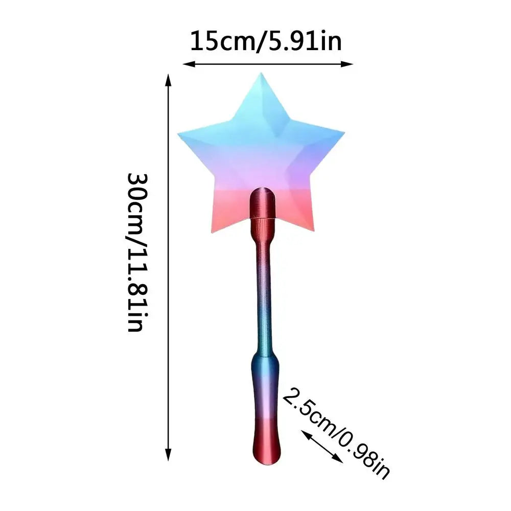Payment Card Holder Wand 3D Printed Star Stick Contactless Kids Women