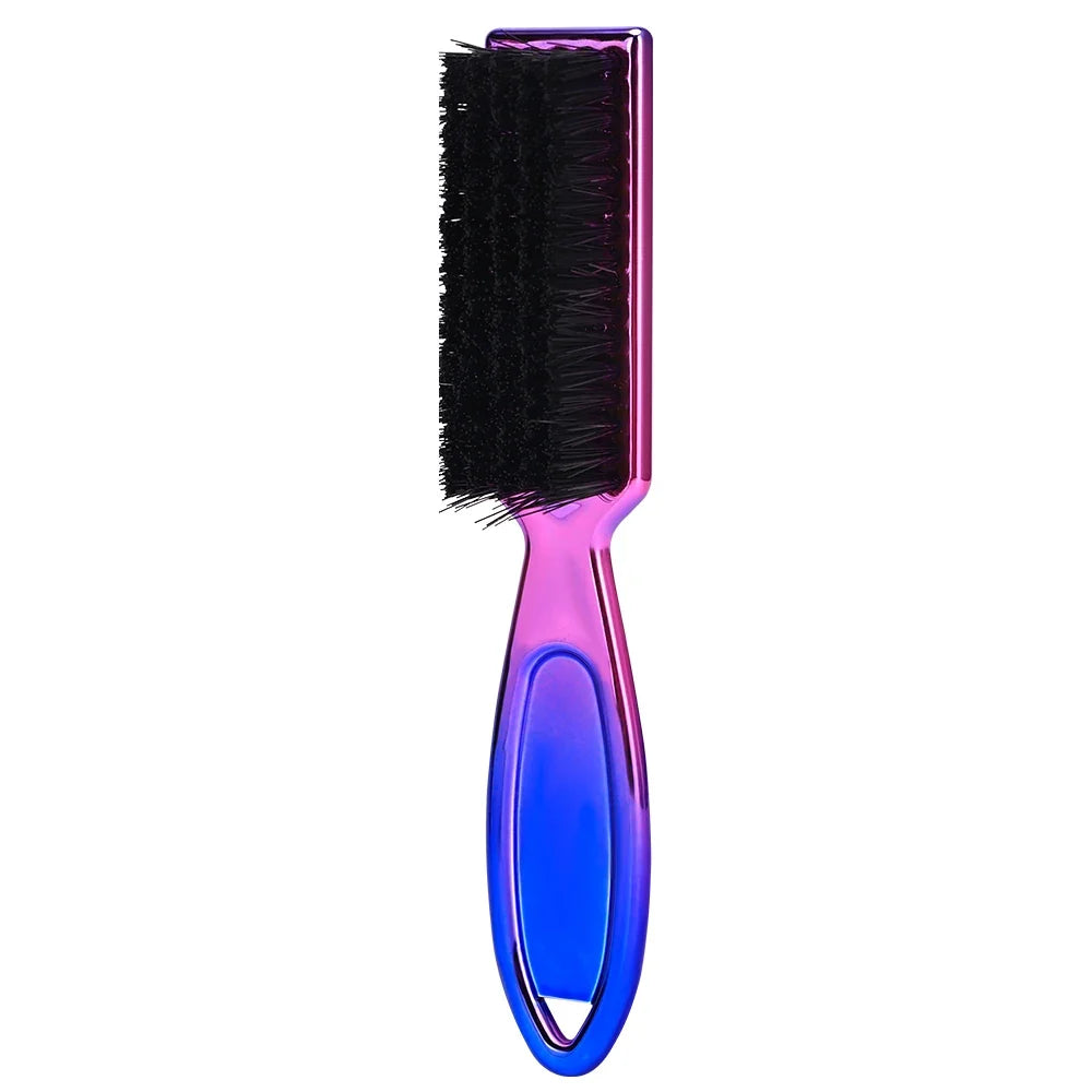Professional Gradient Hair & Beard Cleaning Brush with Handle