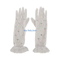 Girls Lace Dress Gloves | Wedding, Birthday & Communion