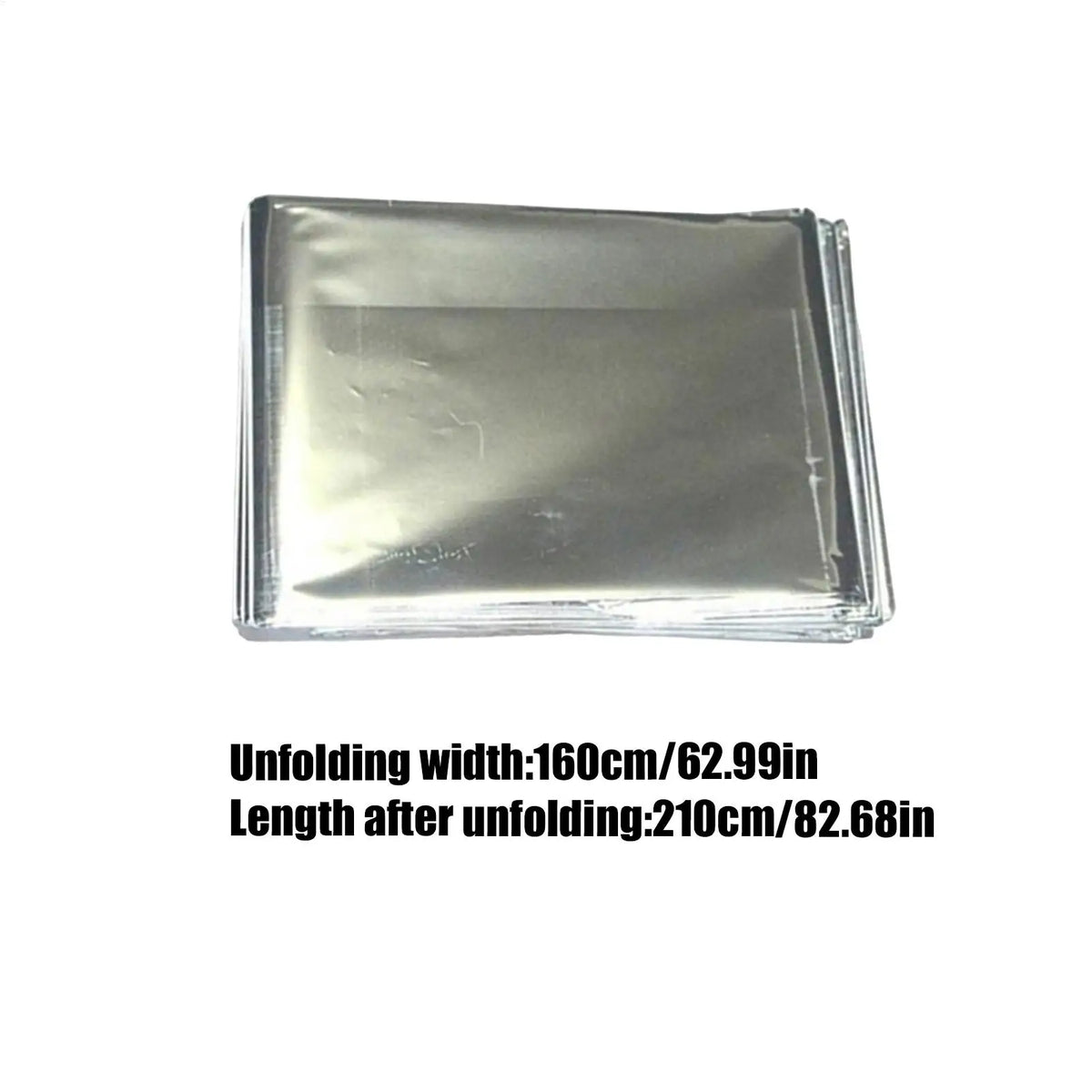 Emergency Thermal Survival Blanket – Waterproof Foil for Camping