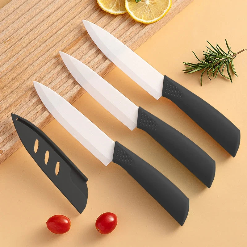 3/4/5 Inch Ceramic Paring Knife – Rust-Free Fruit & Baby Food