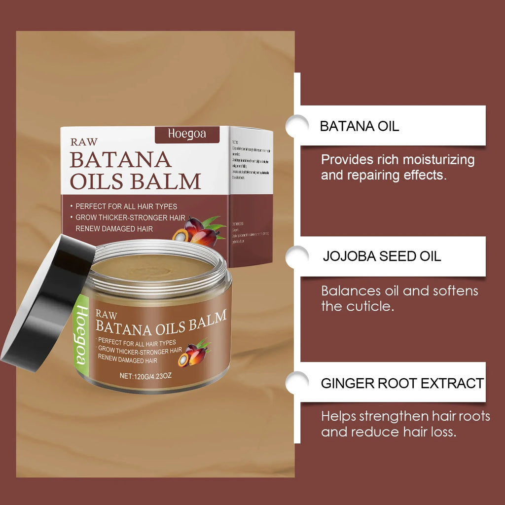 Hoegoa Batana Oil Hair Mask – Nourishing Balm for Smooth Hair