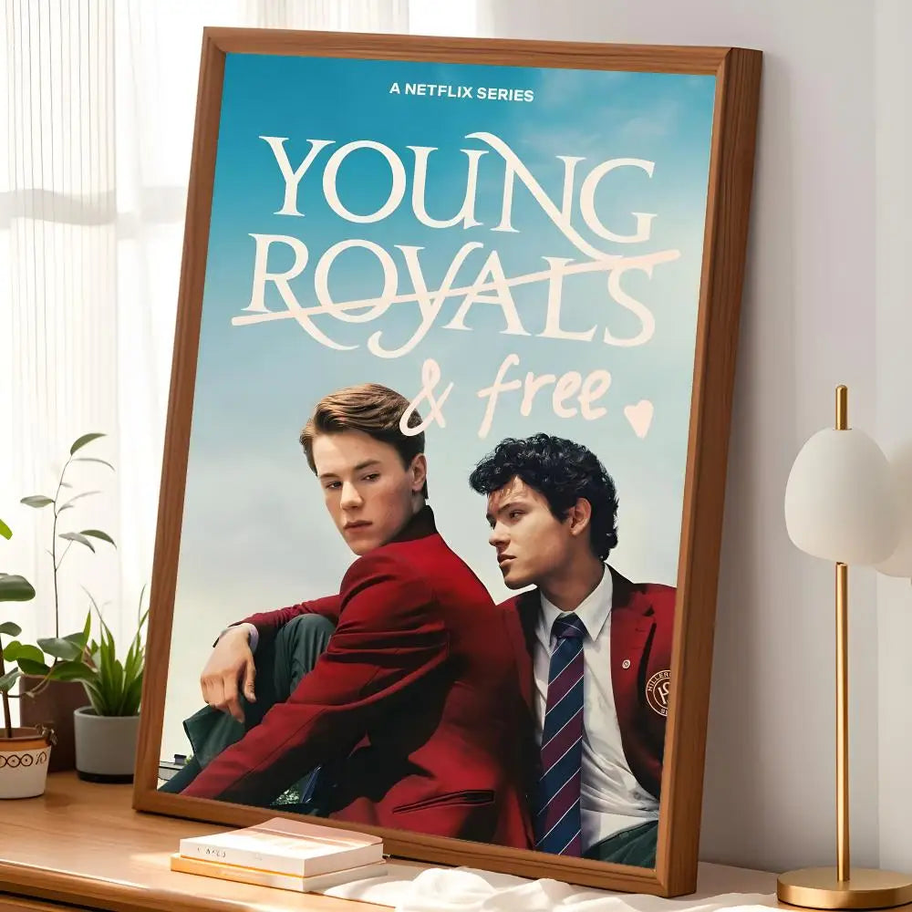 Young Royals Self-Stick Wall Poster – HD Waterproof Wall Art