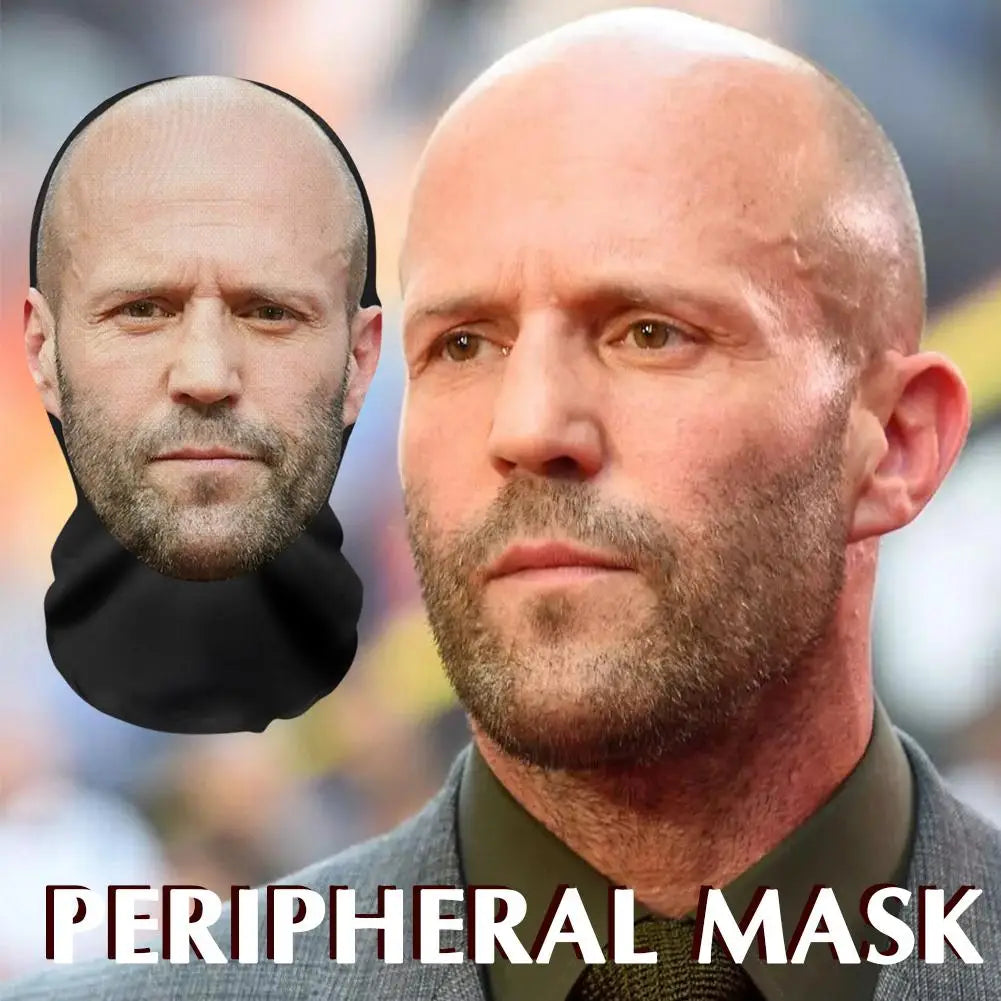 Celebrity Performer Face Mask Props Costume Party Supplies Cosplay