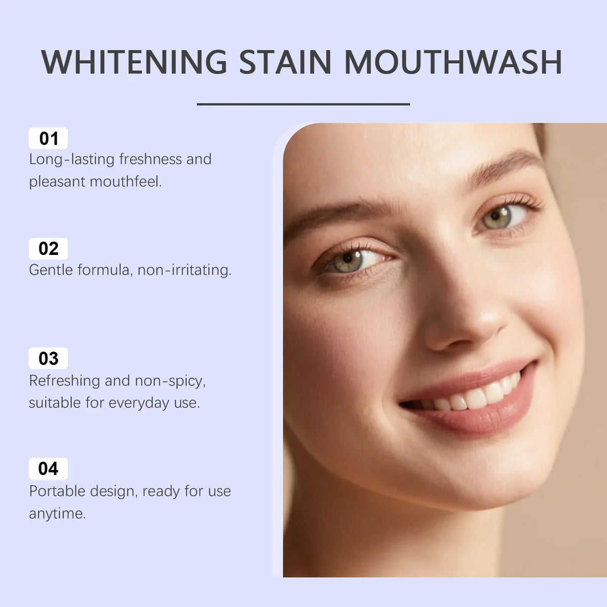 Menthol Mouthwash 237ml – Eliminate Bad Breath & Clean Mouth