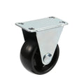 4-Pack PVC Swivel Furniture Casters with Brake – 1"/1.25"/2"
