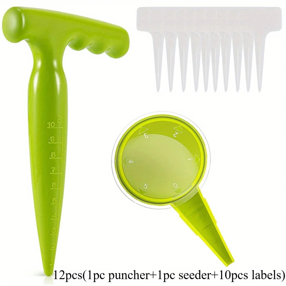 Handheld Seed Sower & Soil Drill Tool – Garden Planting