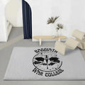 Fourth Wing Fantasy Flannel Floor Mat – Non-Slip Indoor Rug