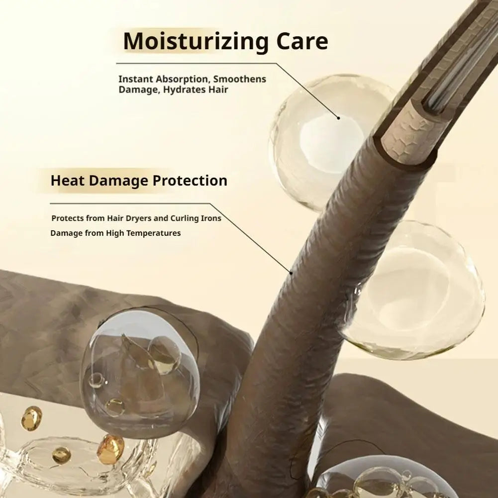 Essential Oil Hair Oil Spray | Moisturizing, Anti-Frizz Mist