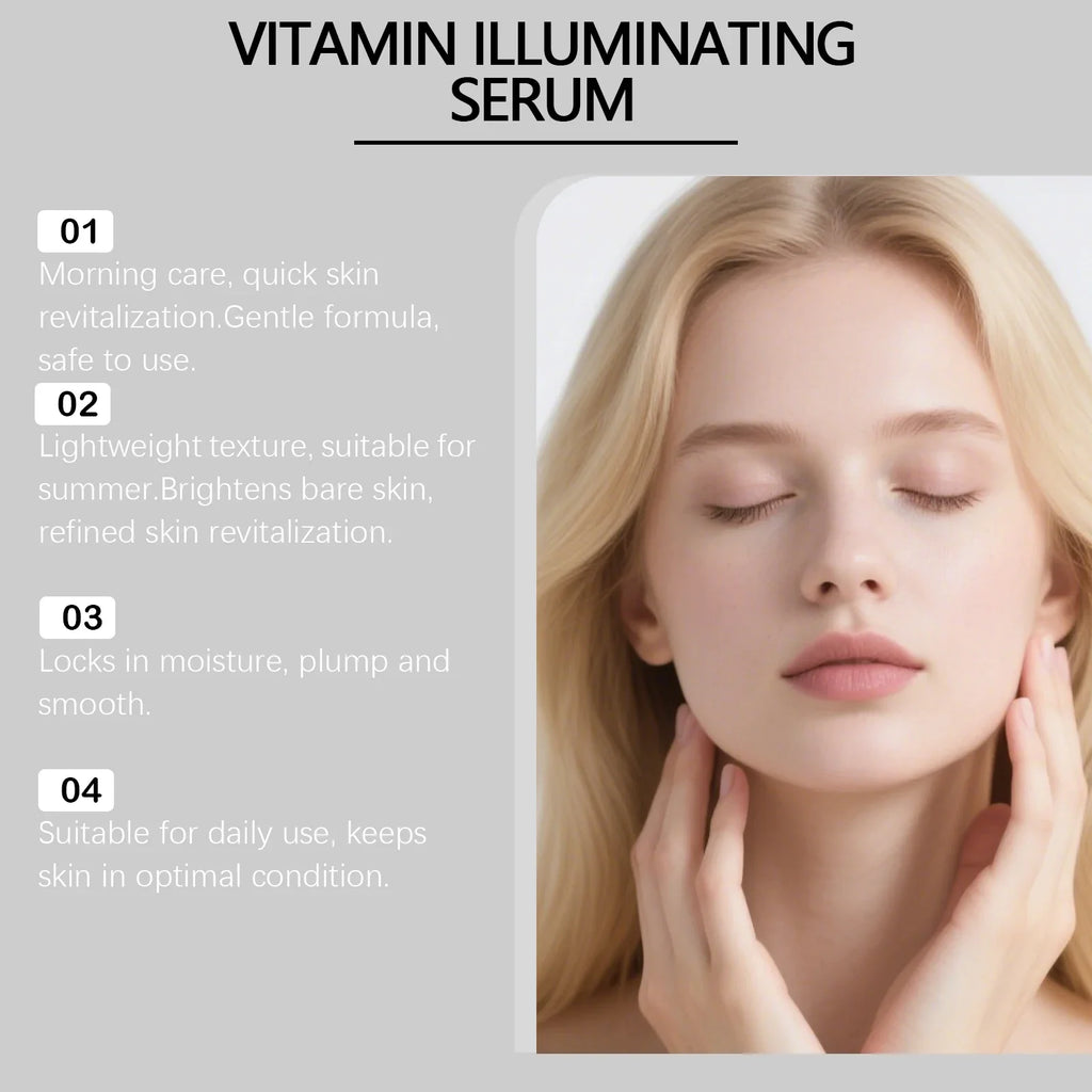 Vitamin C & Cherry Extract Brightening Face Serum | 30ml