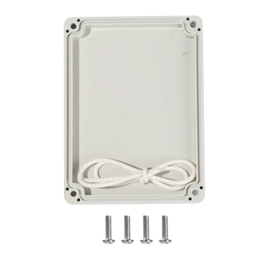 Plastic Junction Box White Waterproof Enclosure Electronic