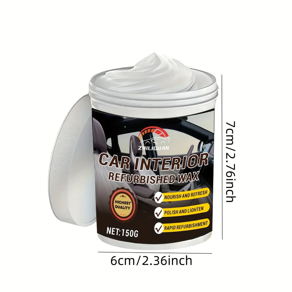 Car Interior Plastic Restorer & Panel Renewal Wax Kit