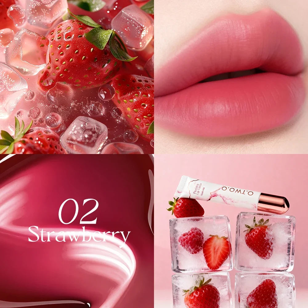 O.TWO.O Peel-Off Lip Stain | 48H Waterproof Matte Lip Tint