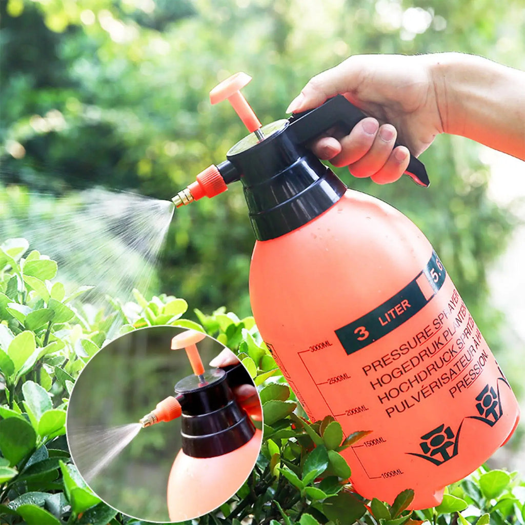 2/3L Hand Pressure Garden Sprayer Bottle – Adjustable Nozzle