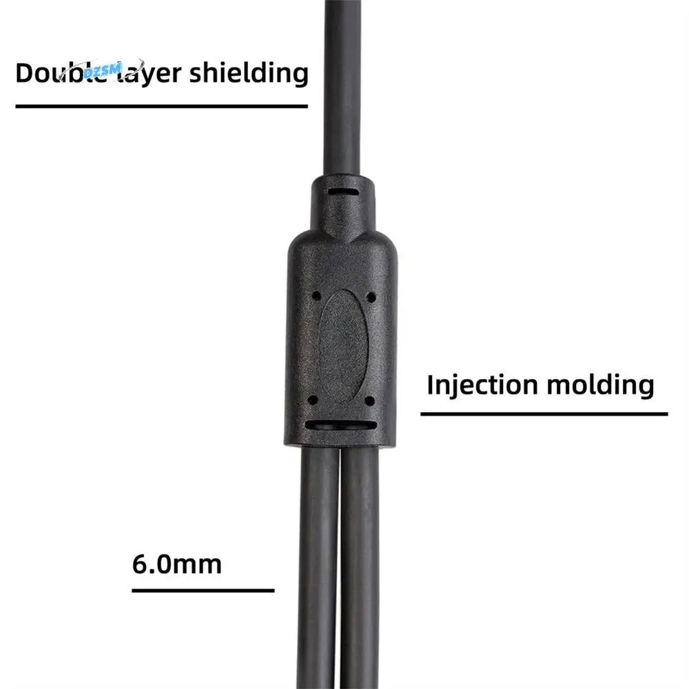 XLR Y Splitter Cable | 1 Female to 2 Male 3-Pin Audio Signal