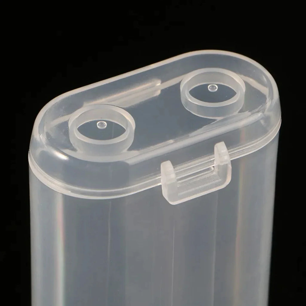 18650 Battery Storage Case – Waterproof Transparent Organizer