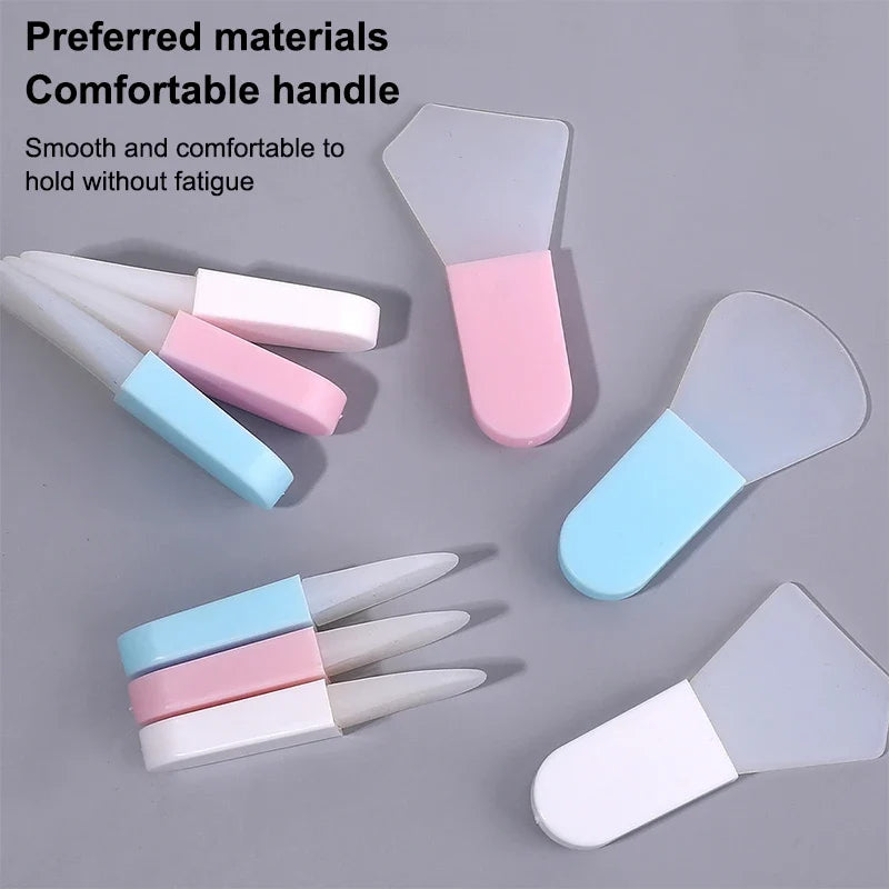 5-Piece Silicone Face Mask Brush Set | Mud & Cream Applicator