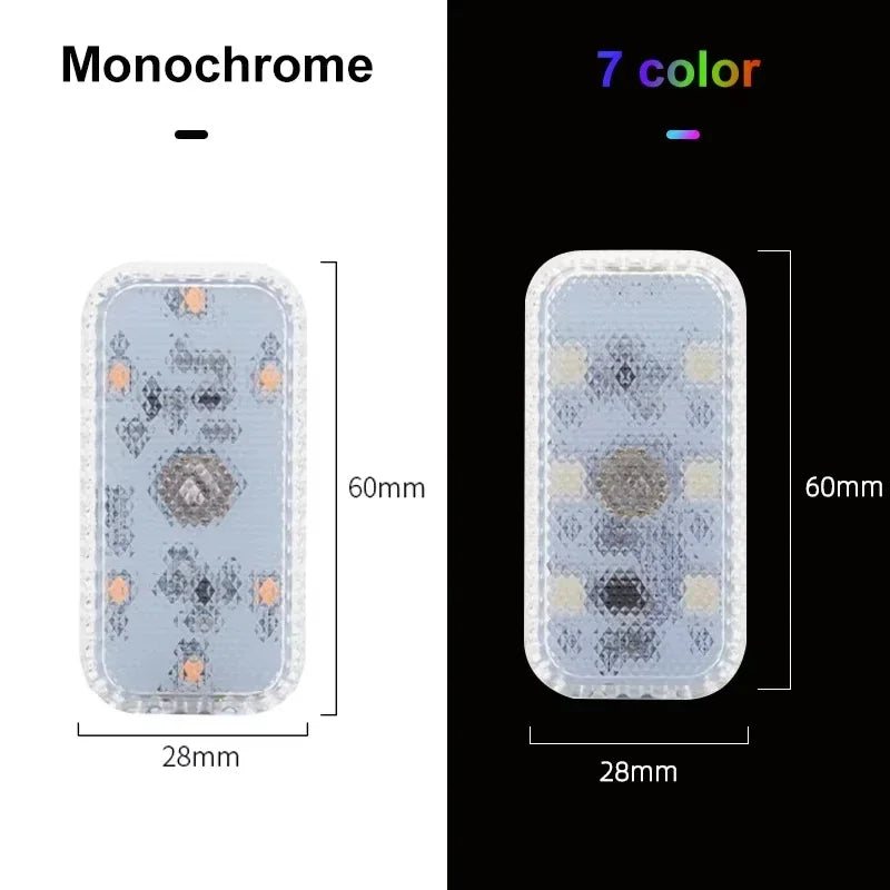 Wireless LED Touch Light – Magnetic Car Interior Reading Lamp