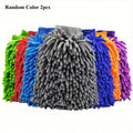Microfiber Car Wash Gloves 2-Pack – Superfine Fiber Mitt