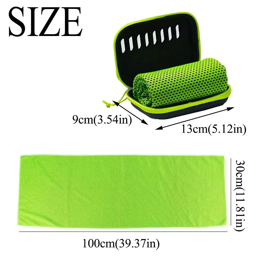 Ultralight Cooling Sport Towel – Quick Dry, Breathable Gym Towel