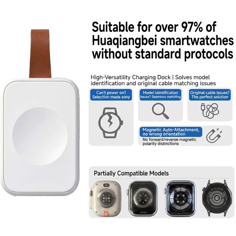 Magnetic Smartwatch Charger Dock – T800Ultra T900Ultra T10Ultra